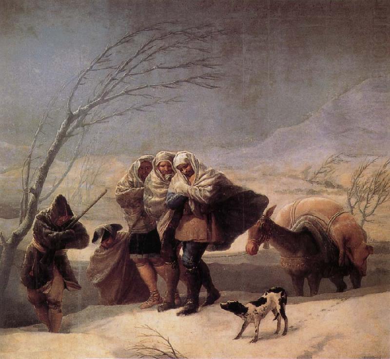 Francisco Goya Winter china oil painting image